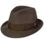 Nilo Premium Trilby Fur Felt Hat by Borsalino taupe