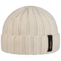 Cashmere Beanie Hat by Borsalino cream white