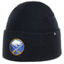 Haymaker Cuff Sabres Beanie Hat by 47 Brand navy