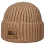 Chunky Rib Beanie Hat by UGG beige