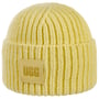 Chunky Rib Beanie Hat by UGG pastel yellow