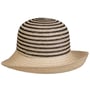 Levia Braided Hat with Upward Brim by Seeberger nature-grey