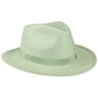 Velvoa Fedora Panama Hat by Seeberger mint green