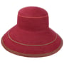 Alba Stripes Hemp Hat by Mayser bordeaux