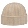 Undyed Sustainable Cashmere Beanie Hat by Stetson oatmeal