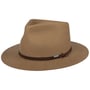 Vestridge Fedora Wool Hat by Stetson dark beige