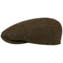 Standsfield Virgin Wool Flat Cap by Stetson olive