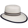 Vina Sportive Blue Panama Hat by Lierys white-blue