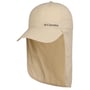 Schooner II Cap with Neck Protection by Columbia beige