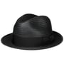 Lando LiteStraw Hat by Bailey 1922 black