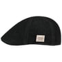 Texas Robust Denim Flat Cap by Stetson black