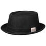 Classic Pork Pie Denim Hat by Stetson black