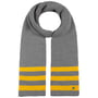 Stripes Knit Scarf by Hammaburg yellow