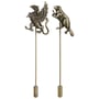 Historic Theme Hat Pin Set by Stetson golden