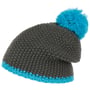 Twotone Pompom Hat dark grey