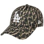 9Forty Allover Camo LA Cap by New Era green