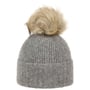Ardina Beanie With Cuff by Seeberger grey