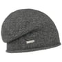 Cashmere Beanie Hat with Silk by Seeberger anthracite