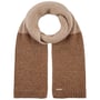 Cavena Twotone Knit Scarf by Seeberger light brown