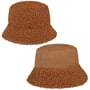 Teddy Fur Reversible Hat by Seeberger brown