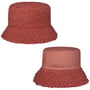 Teddy Fur Reversible Hat by Seeberger oldrose