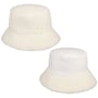 Teddy Fur Reversible Hat by Seeberger white