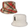 Doriet Check Bucket Reversible Hat by Mayser camel