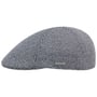 Texas Cotton Jersey Flat Cap by Stetson navy