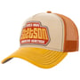 Since 1865 Brickstone Trucker Cap by Stetson beige-rust