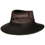 Vented Crown Cloth Hat by Stetson dark brown