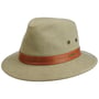 Cotton Traveller Outdoor Hat by Stetson light olive