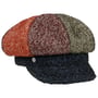 Multicolour Herringbone Newsboy Cap by Lierys mixed colours