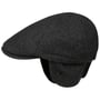 Thinsulate Flat Cap with Ear Flaps by Lipodo anthracite