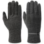 Houndstooth Full-Fingered Gloves by Lipodo grey