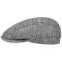 Plainfield Silk Wool Flat Cap by Stetson brown-blue