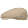 Sustainable Cotton Driver Flat Cap by Stetson beige