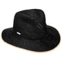 Jalima Traveller Raffia Straw Hat by Seeberger black