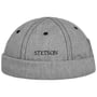 Cotton Melange Docker Hat by Stetson light grey