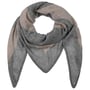 Twotone Triangular Scarf with Cashmere by Fraas grey