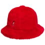 Faux Fur Casual Cloth Hat by Kangol red