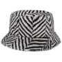 Faux Fur Herringbone Bucket Hat by Kangol grey