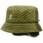 Dash Quilted Bin Cloth Hat by Kangol olive