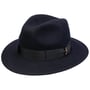 Piemonte Traveller Wool Hat by Borsalino navy