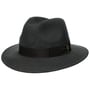 Piemonte Traveller Wool Hat by Borsalino dark grey