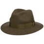 Piemonte Traveller Wool Hat by Borsalino darkolive