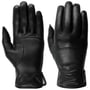 Perfo Leather Gloves by Caridei black