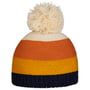 Four Colours Bobble Hat navy