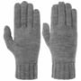 Liva Fine Knit Full-Fingered Gloves by Seeberger grey