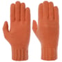 Liva Fine Knit Full-Fingered Gloves by Seeberger apricot