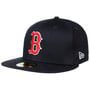 59Fifty MLB Red Sox Side Patch Cap by New Era navy